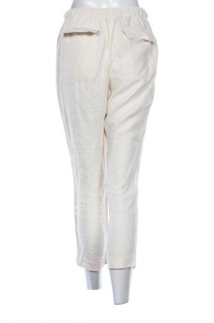 Damskie spodnie Zara, Rozmiar S, Kolor ecru, Cena 40,99 zł