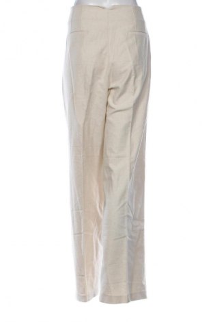 Pantaloni de femei Zara, Mărime L, Culoare Ecru, Preț 71,00 Lei