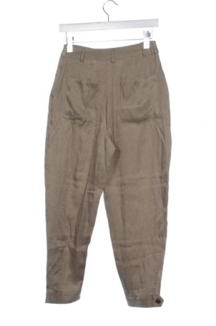 Dámské kalhoty  Zara, Velikost XS, Barva Zelená, Cena  209,00 Kč