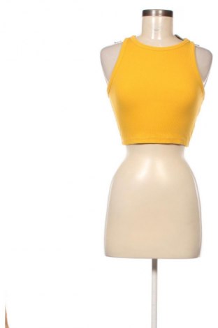 Γυναικείο αμάνικο μπλουζάκι H&M, Μέγεθος S, Χρώμα Κίτρινο, Τιμή 7,99 €