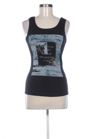 Γυναικείο αμάνικο μπλουζάκι Iceberg, Μέγεθος S, Χρώμα Μαύρο, Τιμή 30,99 €