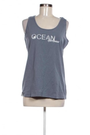 Damska koszulka na ramiączkach Ocean, Rozmiar L, Kolor Szary, Cena 33,99 zł
