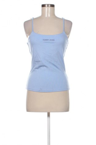 Damska koszulka na ramiączkach Tommy Jeans, Rozmiar M, Kolor Niebieski, Cena 114,99 zł