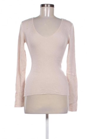 Дамски пуловер Amisu, Размер M, Цвят Бежов, Цена 15,99 лв.