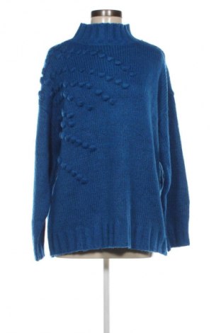 Дамски пуловер Aniston, Размер M, Цвят Син, Цена 29,99 лв.
