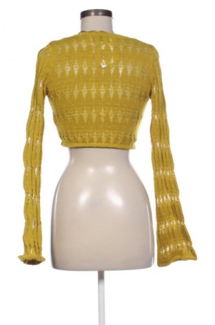 Дамски пуловер Bershka, Размер S, Цвят Зелен, Цена 29,33 лв.