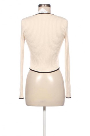 Pulover de femei Bershka, Mărime L, Culoare Bej, Preț 46,99 Lei