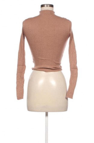 Pulover de femei Bershka, Mărime XS, Culoare Maro, Preț 71,99 Lei
