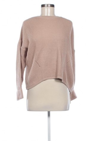 Дамски пуловер Boohoo, Размер M, Цвят Бежов, Цена 20,99 лв.