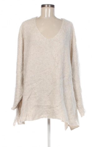 Damski sweter C&A, Rozmiar 4XL, Kolor ecru, Cena 63,99 zł