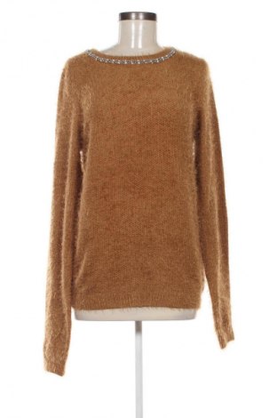 Дамски пуловер Cache Cache, Размер XL, Цвят Кафяв, Цена 20,99 лв.