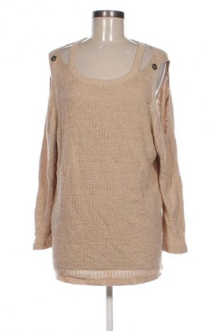 Γυναικείο πουλόβερ Caroline Biss, Μέγεθος XL, Χρώμα  Μπέζ, Τιμή 13,99 €