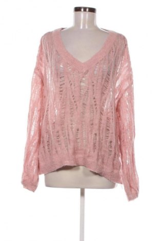 Dámský svetr Cider, Velikost XL, Barva Popelavě růžová, Cena  299,00 Kč