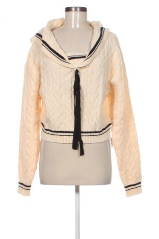 Дамски пуловер Cider, Размер L, Цвят Бежов, Цена 26,99 лв.