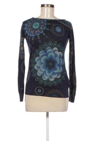 Дамски пуловер Desigual, Размер S, Цвят Многоцветен, Цена 62,02 лв.