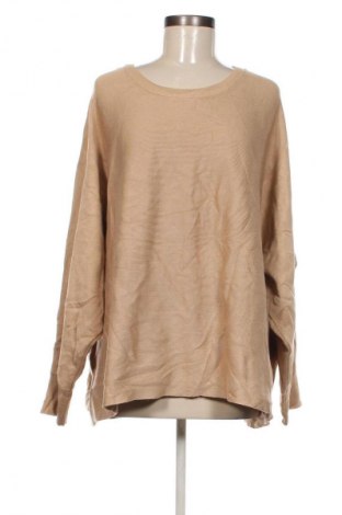 Damski sweter Essentials by Tchibo, Rozmiar 3XL, Kolor Beżowy, Cena 45,99 zł