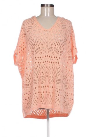 Дамски пуловер F&F, Размер XXL, Цвят Оранжев, Цена 29,15 лв.