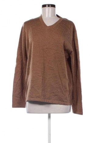 Дамски пуловер Faconnable, Размер M, Цвят Кафяв, Цена 179,99 лв.
