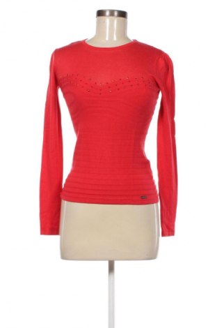 Damski sweter Guess, Rozmiar S, Kolor Czerwony, Cena 156,32 zł