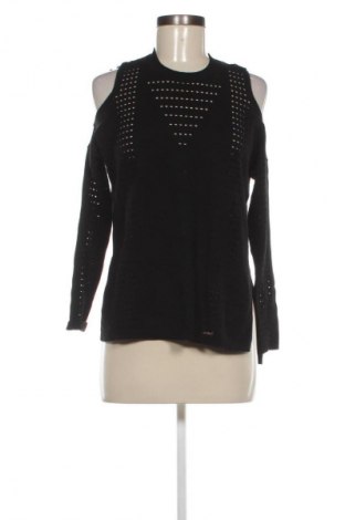 Дамски пуловер Guess, Размер M, Цвят Черен, Цена 20,99 лв.