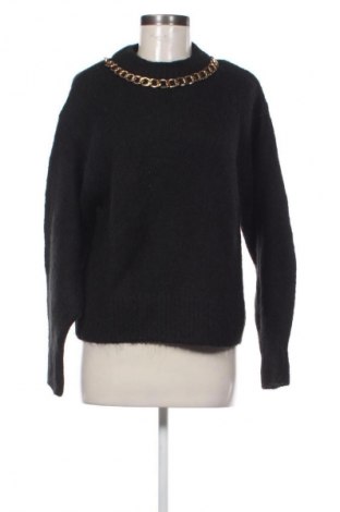 Дамски пуловер H&M, Размер M, Цвят Черен, Цена 19,99 лв.