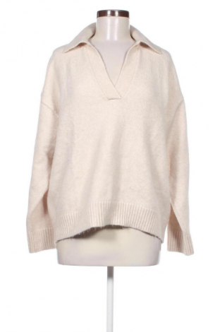 Damski sweter H&M, Rozmiar M, Kolor ecru, Cena 47,99 zł