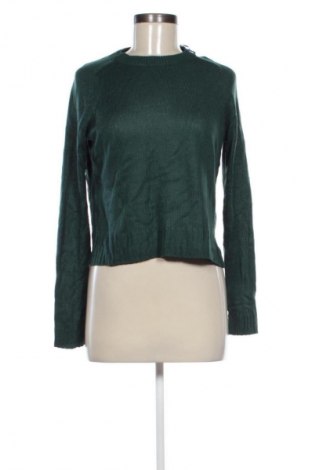 Дамски пуловер H&M Divided, Размер XS, Цвят Зелен, Цена 15,99 лв.