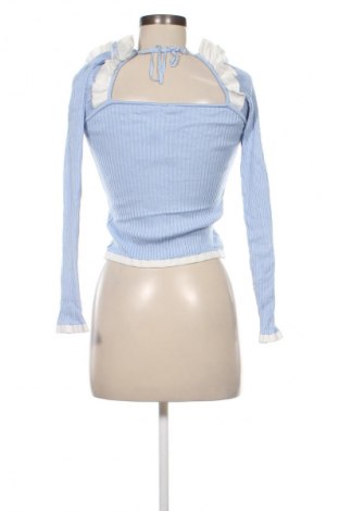 Дамски пуловер H&M Divided, Размер M, Цвят Син, Цена 11,99 лв.