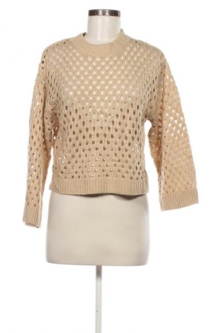 Дамски пуловер H&M Divided, Размер S, Цвят Бежов, Цена 12,99 лв.