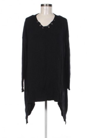 Дамски пуловер Jean Pascale, Размер L, Цвят Черен, Цена 13,99 лв.