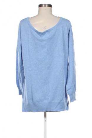 Γυναικείο πουλόβερ Just Cashmere, Μέγεθος XXL, Χρώμα Μπλέ, Τιμή 137,99 €