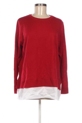 Дамски пуловер LCW, Размер XL, Цвят Червен, Цена 29,00 лв.