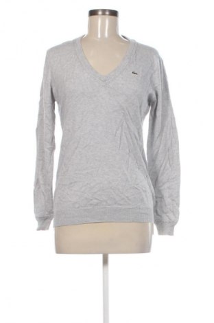 Γυναικείο πουλόβερ Lacoste, Μέγεθος L, Χρώμα Γκρί, Τιμή 47,99 €