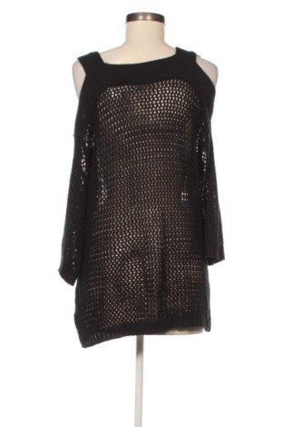 Дамски пуловер Laura Torelli, Размер M, Цвят Черен, Цена 9,99 лв.