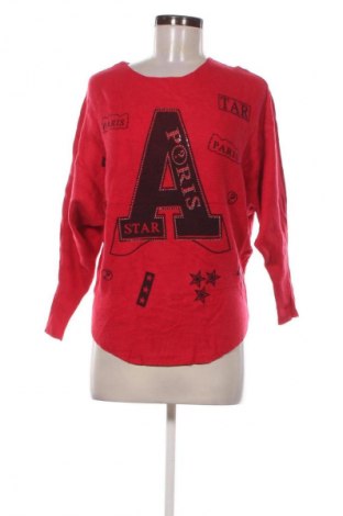 Dámsky pulóver M.b. 21, Veľkosť L, Farba Červená, Cena  9,95 €