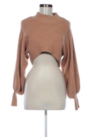 Дамски пуловер Moewy, Размер M, Цвят Кафяв, Цена 16,99 лв.