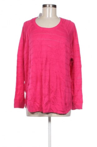 Damski sweter Ms Mode, Rozmiar L, Kolor Czerwony, Cena 39,99 zł