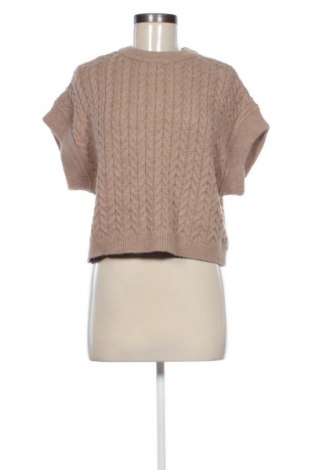 Damski sweter NA-KD, Rozmiar S, Kolor Brązowy, Cena 94,25 zł