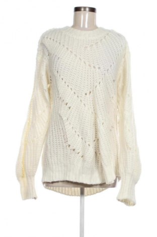 Damski sweter Nly Trend, Rozmiar L, Kolor Biały, Cena 66,67 zł
