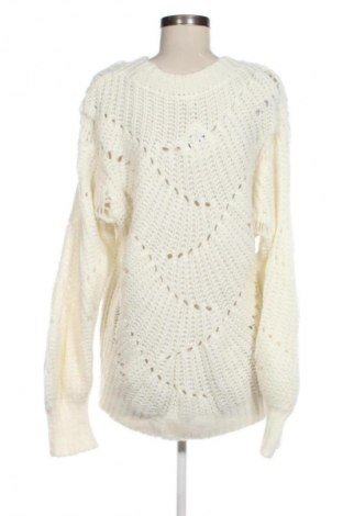 Damski sweter Nly Trend, Rozmiar L, Kolor Biały, Cena 66,67 zł