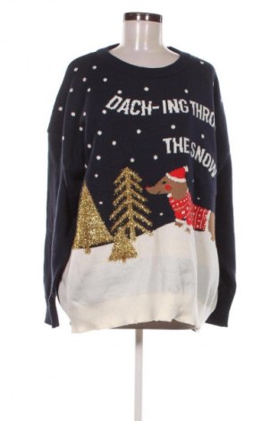 Damenpullover ONLY Carmakoma, Größe XXL, Farbe Mehrfarbig, Preis 15,99 €