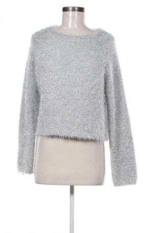 Damski sweter Pull&Bear, Rozmiar S, Kolor Srebrzysty, Cena 49,99 zł