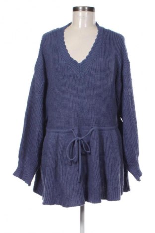 Dámský svetr SHEIN, Velikost XXL, Barva Modrá, Cena  89,00 Kč