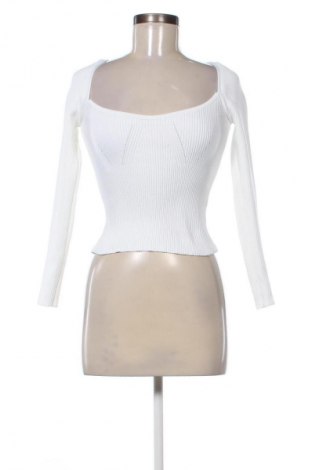 Дамски пуловер SHEIN, Размер S, Цвят Бял, Цена 17,99 лв.