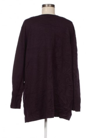Γυναικείο πουλόβερ Selection By Ulla Popken, Μέγεθος 4XL, Χρώμα Βιολετί, Τιμή 11,99 €