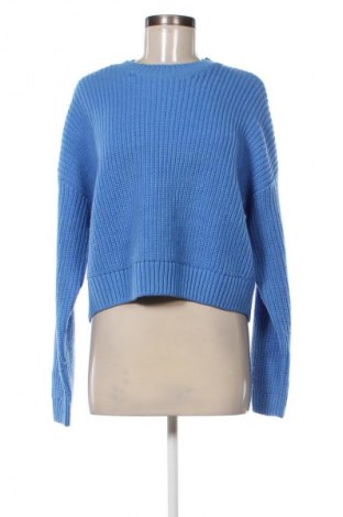 Дамски пуловер Sinsay, Размер M, Цвят Син, Цена 19,14 лв.