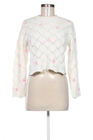 Pulover de femei Sinsay, Mărime XXS, Culoare Alb, Preț 76,00 Lei