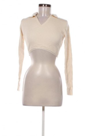 Damenpullover Stradivarius, Größe M, Farbe Ecru, Preis € 7,99