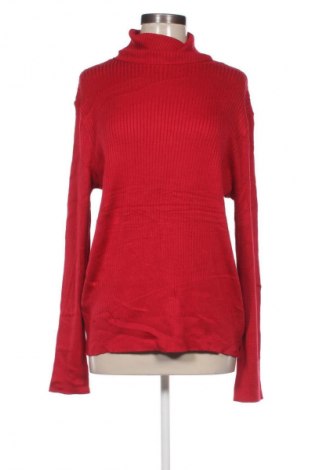 Dámský svetr Time and tru, Velikost 3XL, Barva Červená, Cena  229,00 Kč
