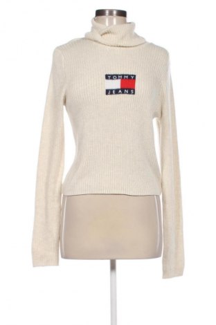 Női pulóver Tommy Jeans, Méret L, Szín Ekrü
, Ár 21 249 Ft